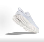HOKA Bondi 8 White Running Sneakers