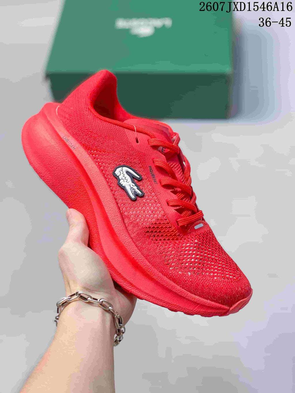 Lacoste Neo Run Low-Top Lace-Up Sneakers