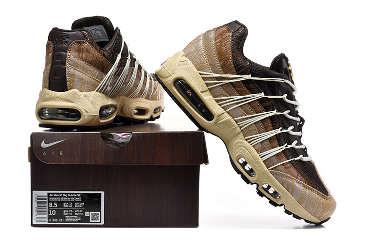 Nike Air Max 95 Big Bubble SE Sneakers Brown Beige