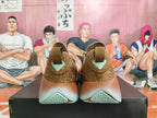 Nike Brown Low-Top Sneakers with Mint-Tone Sole