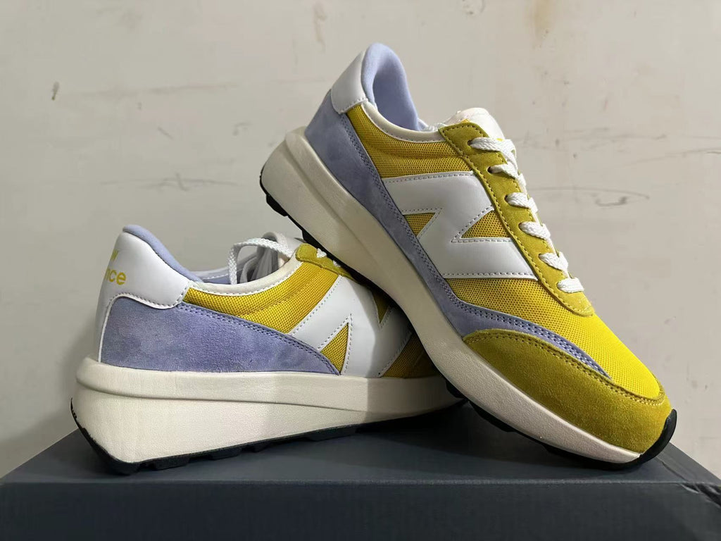 New Balance U370 Sneakers in Yellow and Lavender