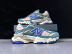 New Balance 9060 U9060GEC Teal and Peach Sneakers