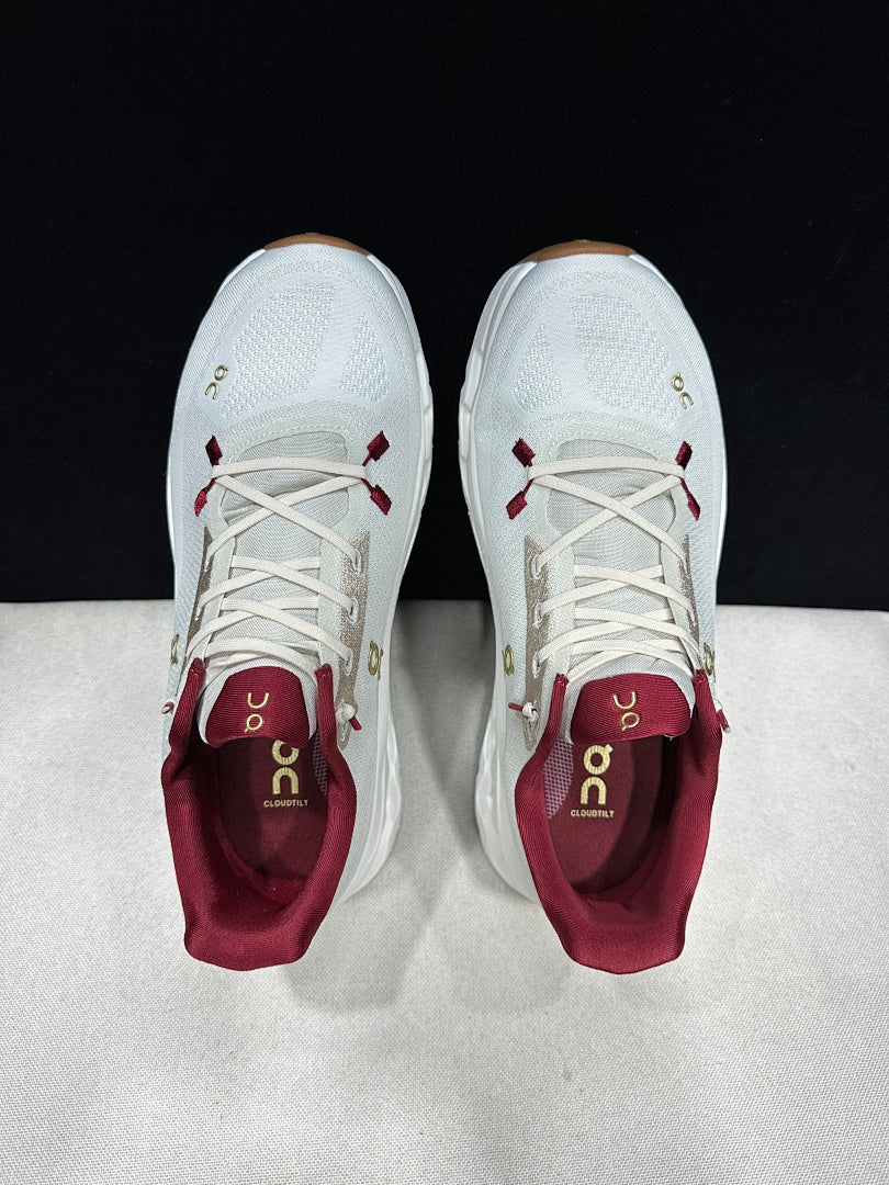 On Cloudtilt Snake Year Sneakers Pearl Ivory