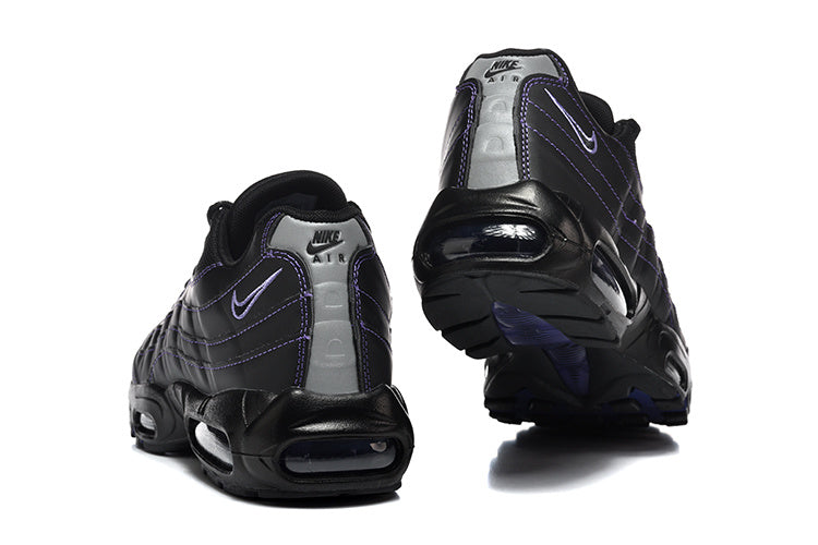 Nike Air Max 95 Black and Purple Sneakers IB7936-001