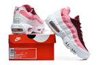 Nike Air Max 95 Women’s Sneakers White Pink Burgundy