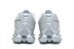 Nike Air Max White Sneakers with Visible Air Cushioning