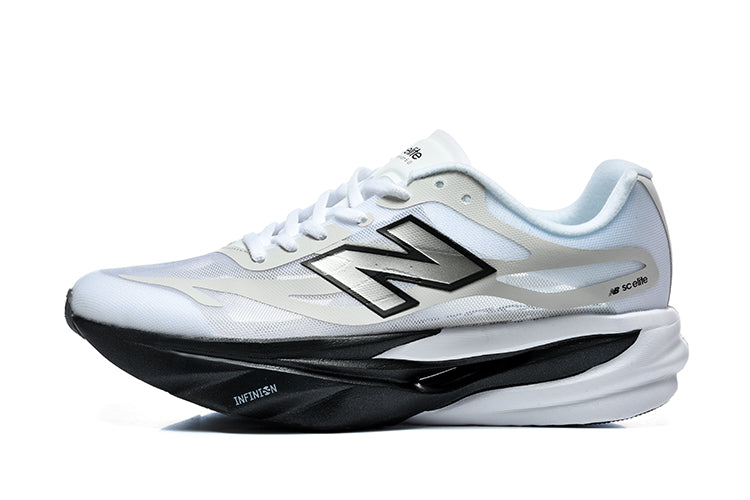 New Balance SC Elite White and Black Running Shoes