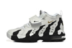 Nike Air More Uptempo Slide-Style Sneakers White Black Gold