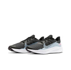 Nike Air Zoom Winflo 7 Shield Running Shoes, Gray Blue CU3870-403