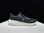 On THE ROGER Clubhouse Pro Tennis Sneakers Black and White