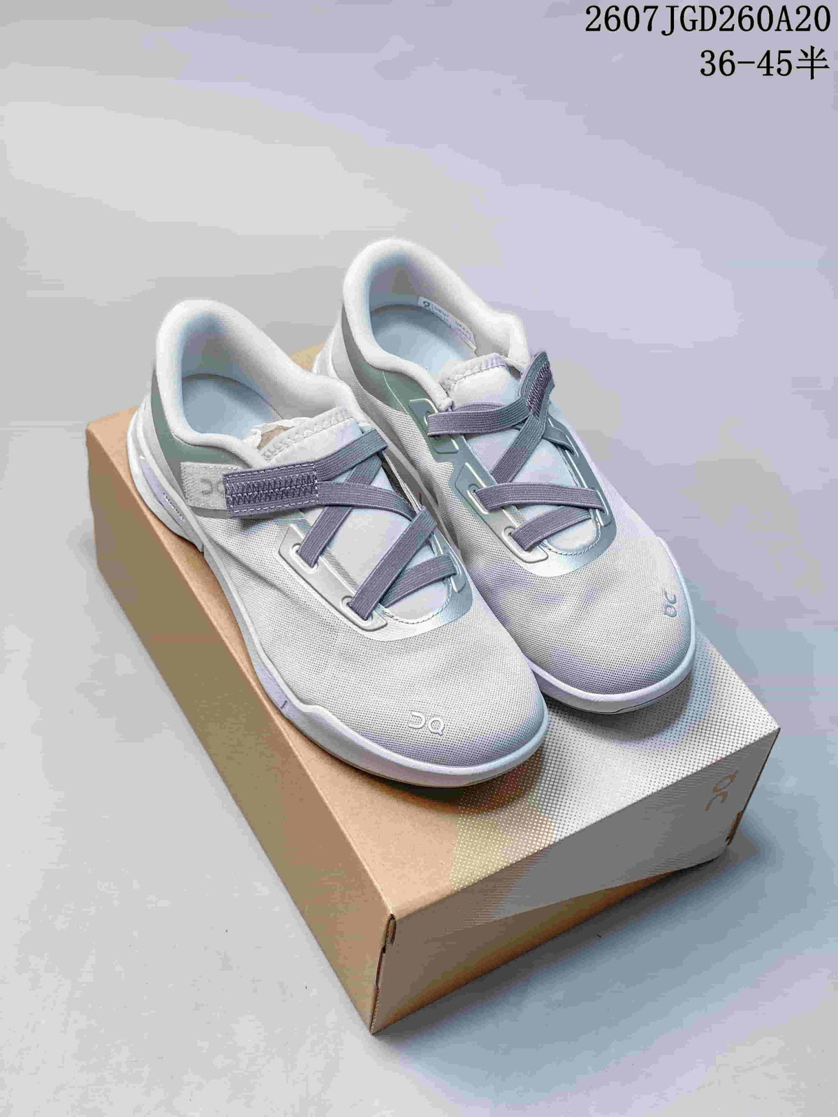 On Cloudnova Moon Sneakers in Navy, Pink and White