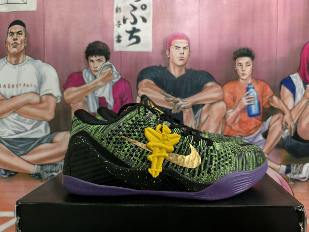 Nike Kobe 11 Mamba Day Basketball Shoes Black Green Purple