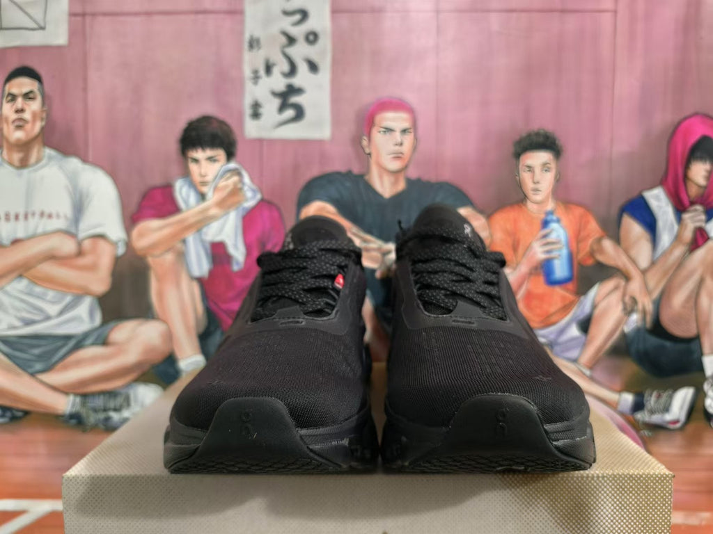 On Running All-Black Sneakers