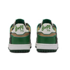 BAPE SK8 STA Low-Top Sneakers in Green Camo
