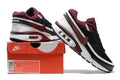 Nike Air Max 90 Black Burgundy White Sneakers