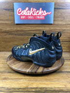 Nike Air Foamposite Pro Black Metallic Gold