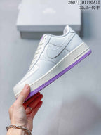 Nike Air Force 1 ’07 Low White Purple Sneakers HV440