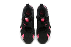 Nike Air More Uptempo Low-Top Sneakers Black Pink
