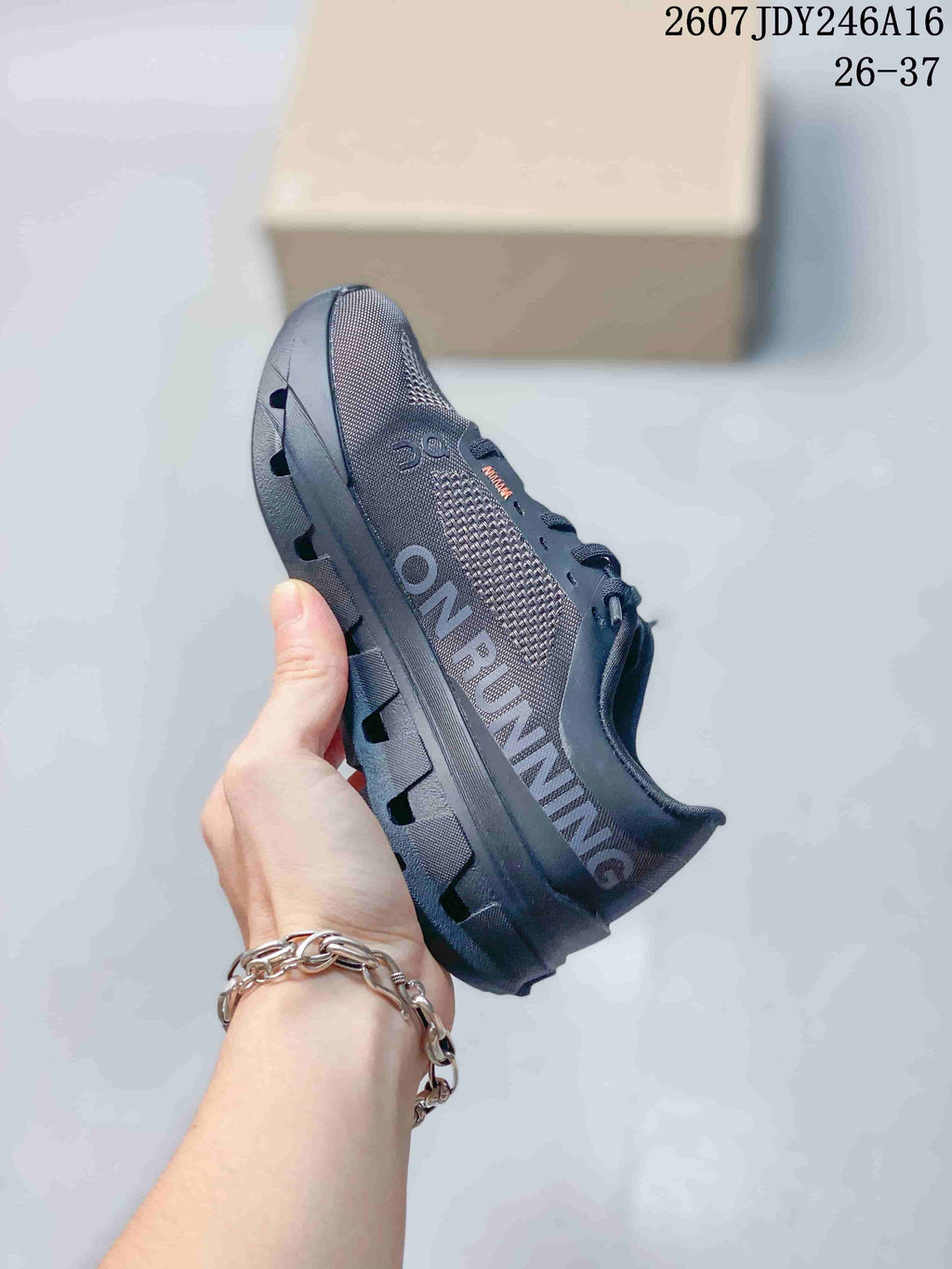 On Cloudstratus 3 Kids' Sneakers Dark Gray