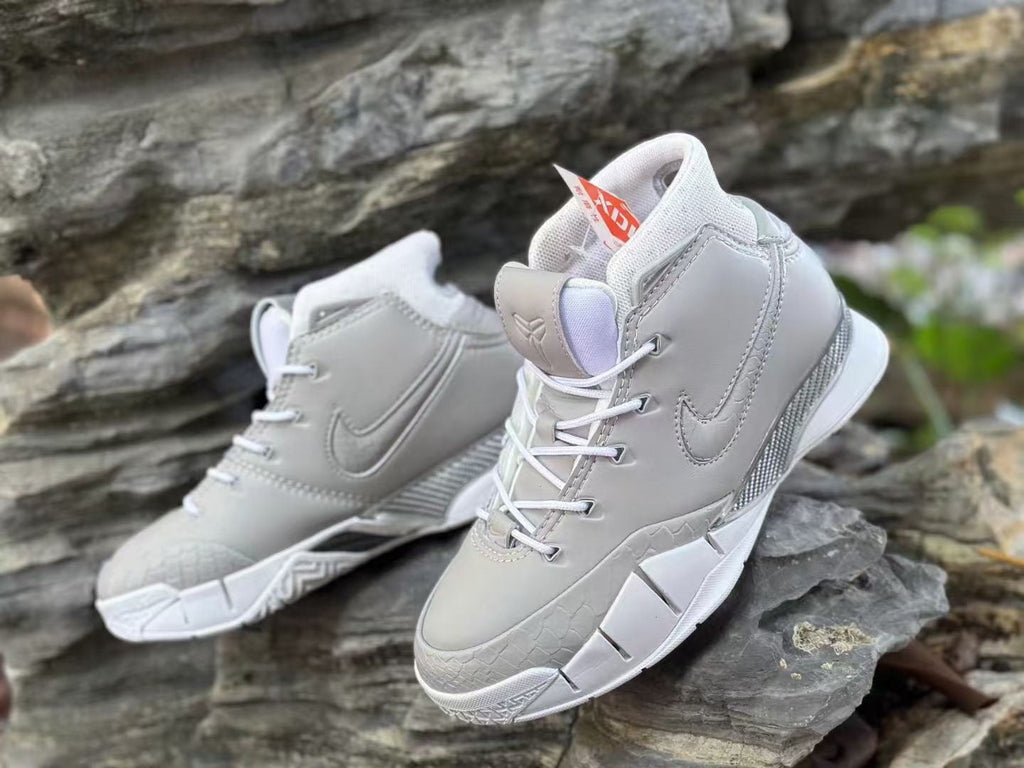 Nike Kobe 1 FTB Basketball Shoes in Grey