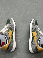 BAPE SK8 Sta Sneakers Gray Yellow 1H80-191-007