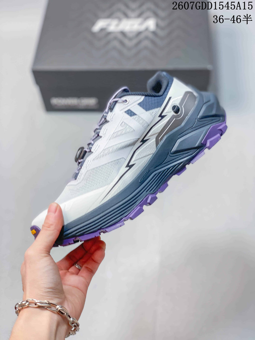 KAILAS FUGA EX3 BOA Hiking Sneakers Gray White Purple