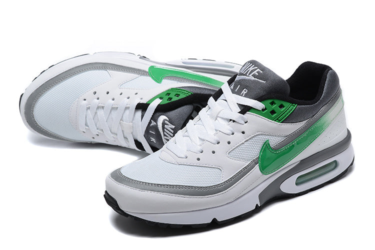 Nike Air Max Sneakers White Green Gray