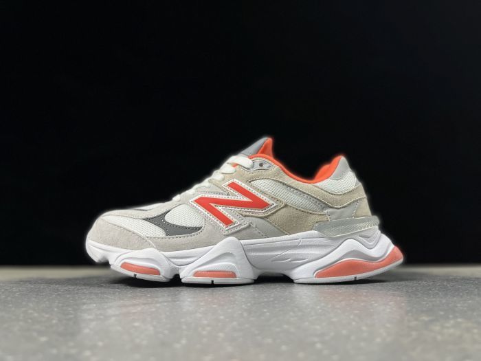 New Balance U9060EGL Sneakers in Grey and Coral