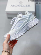 Moncler Pacey White Low-Top Sneakers 2607GLD1114A04