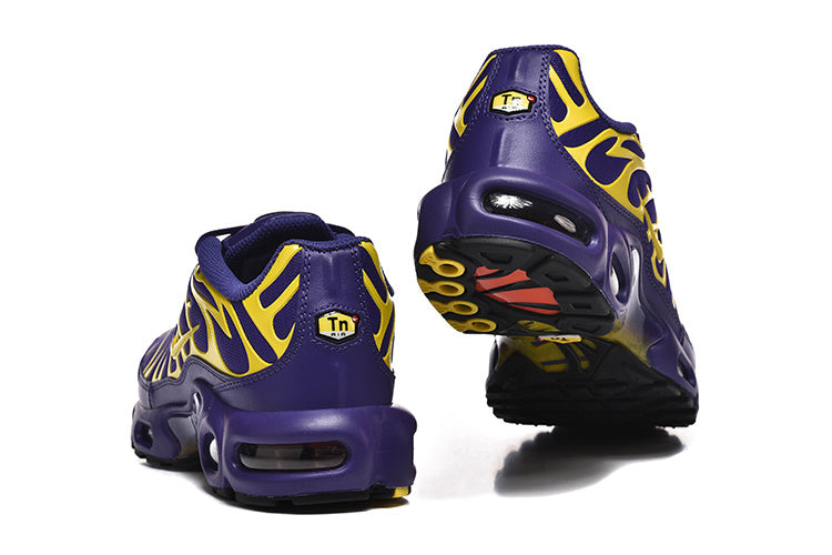 Nike Air Max Plus Sneakers Purple and Yellow