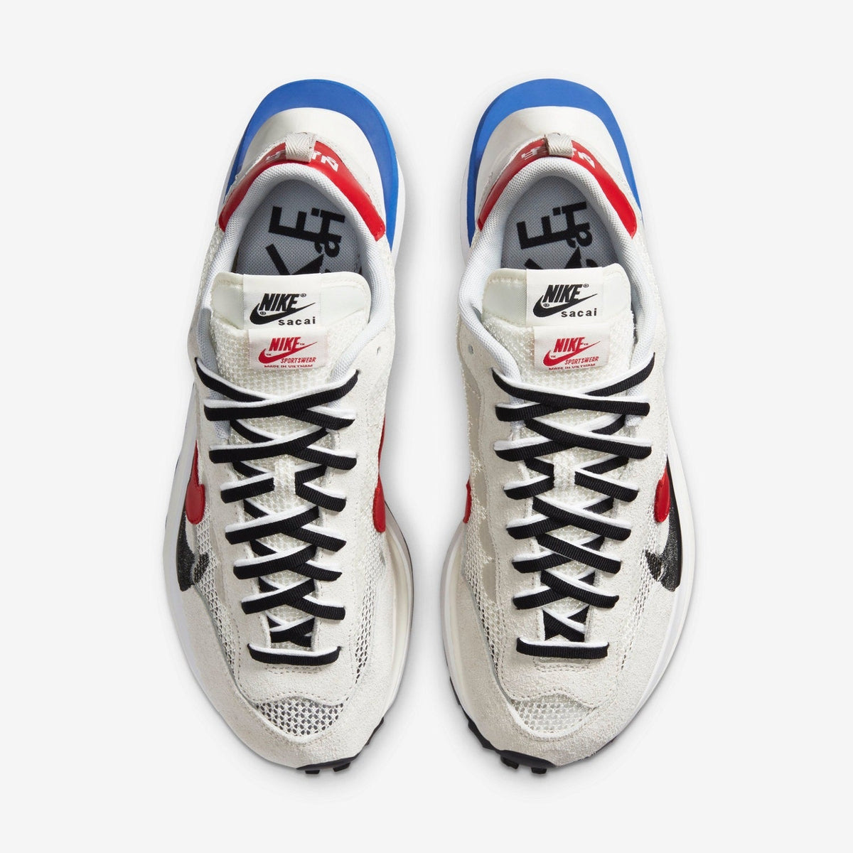 Nike sacai VaporWaffle Sneakers CV1363-100 Grey White