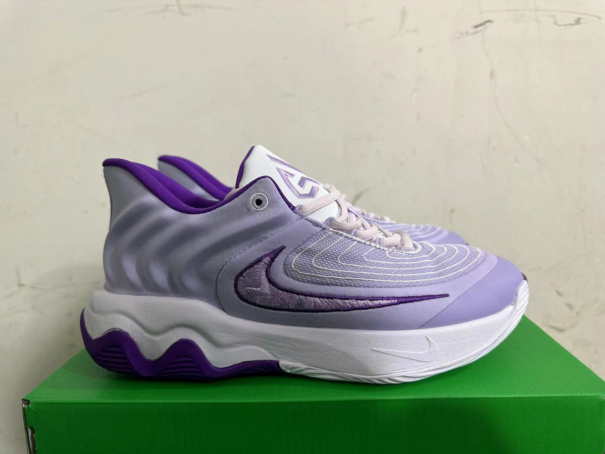 Nike Basketball Sneakers in Purple, Lavender and White