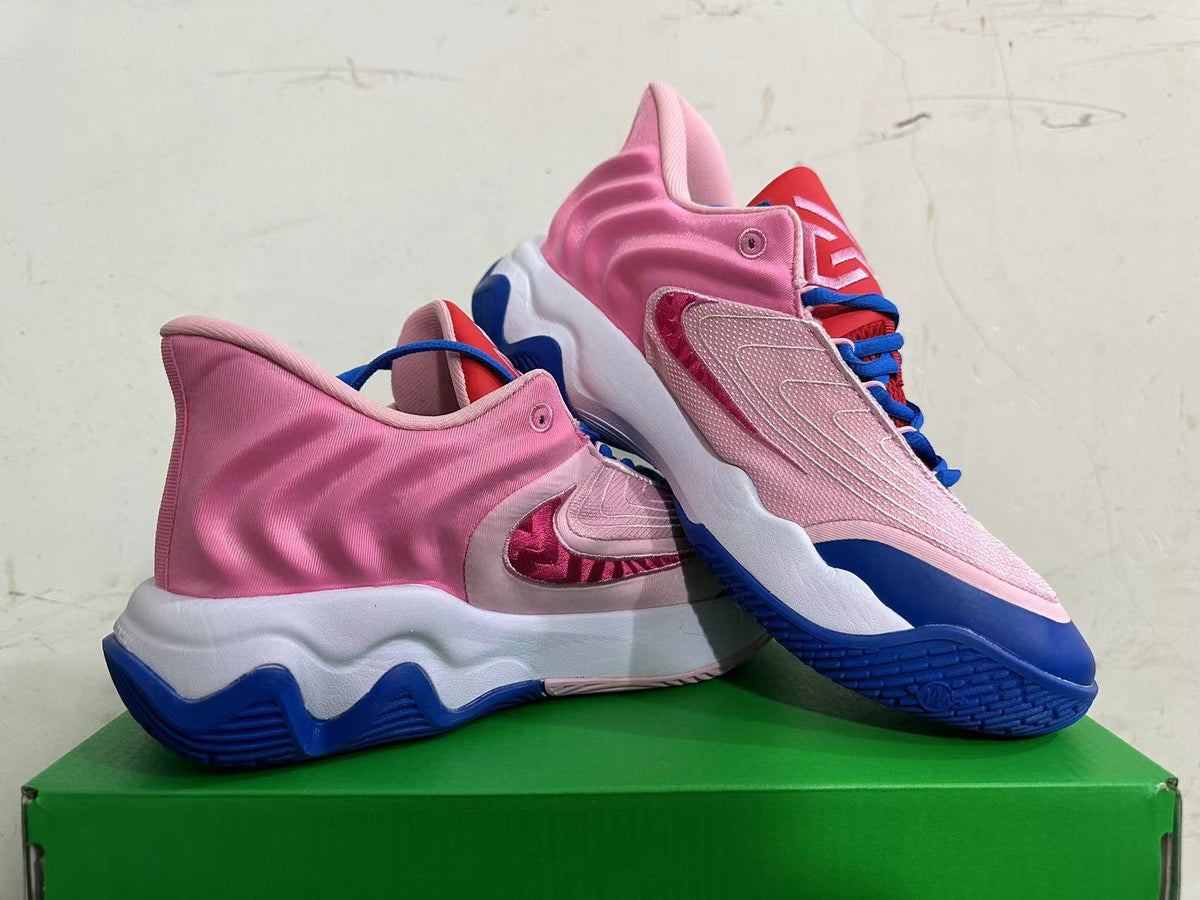 Nike Giannis Immortality Basketball Shoes Pink Blue