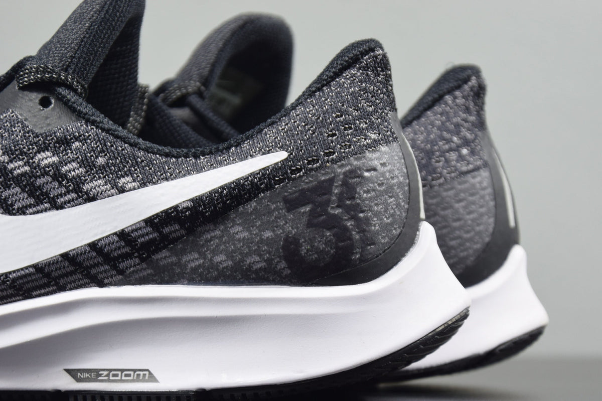 Nike Air Zoom Pegasus 35 Running Shoes Black White 942851-001