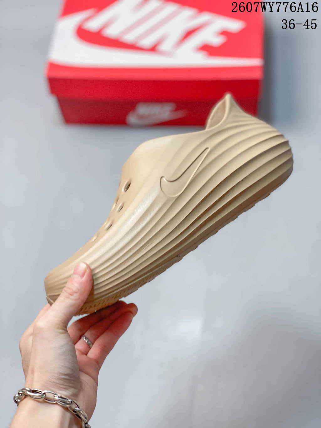 Nike ReactX Rejuven8 Clogs Tan 2607WY776A16