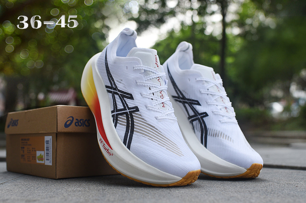 ASICS Magic Speed 4 Running Shoes White Red