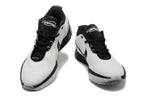 Nike 870-17 White and Black Basketball Sneakers