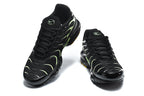 Nike Air Max Plus Sneakers Black and Volt Green