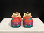 HOKA Speedgoat 5 Trail Running Shoes in Yellow and Coral