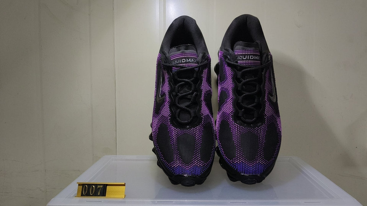 Nike Air Liquid Max Black and Purple Sneakers