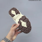 FILA Chunky Sneakers in Cream and Brown