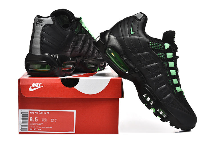 Nike Air Max 95 TT Black and Green Sneakers
