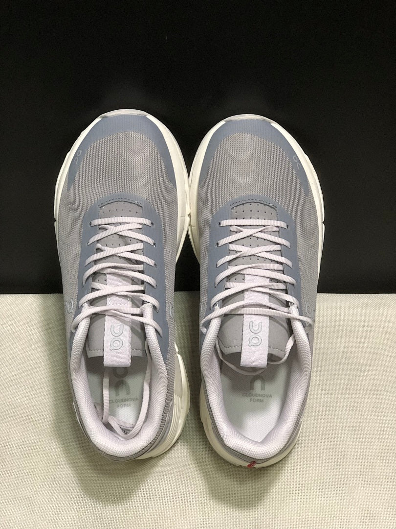 On Cloudnova Form 2 Sneakers in Fog and Lavender