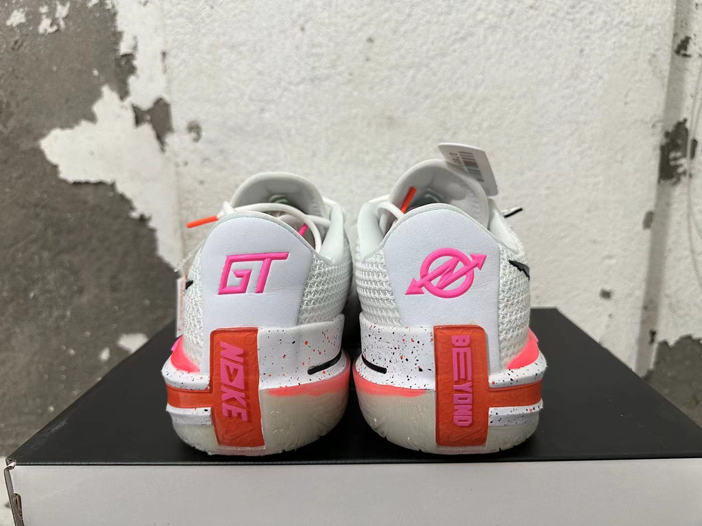 Nike GT Cut 3 Basketball Shoes White Pink