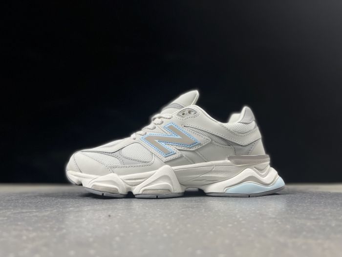 New Balance U9060ZGA Sneakers in White and Light Blue