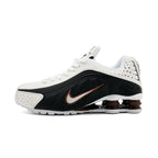Nike Shox R4 Sneakers White Black Bronze
