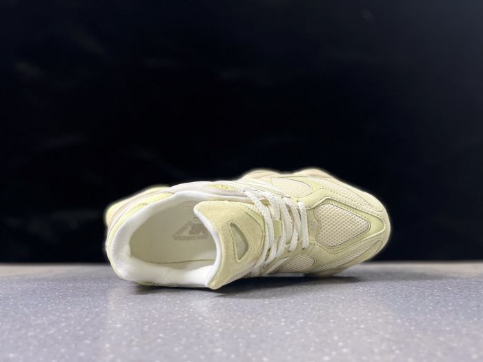 New Balance 9060EEN Sneakers in Pale Yellow and Gray