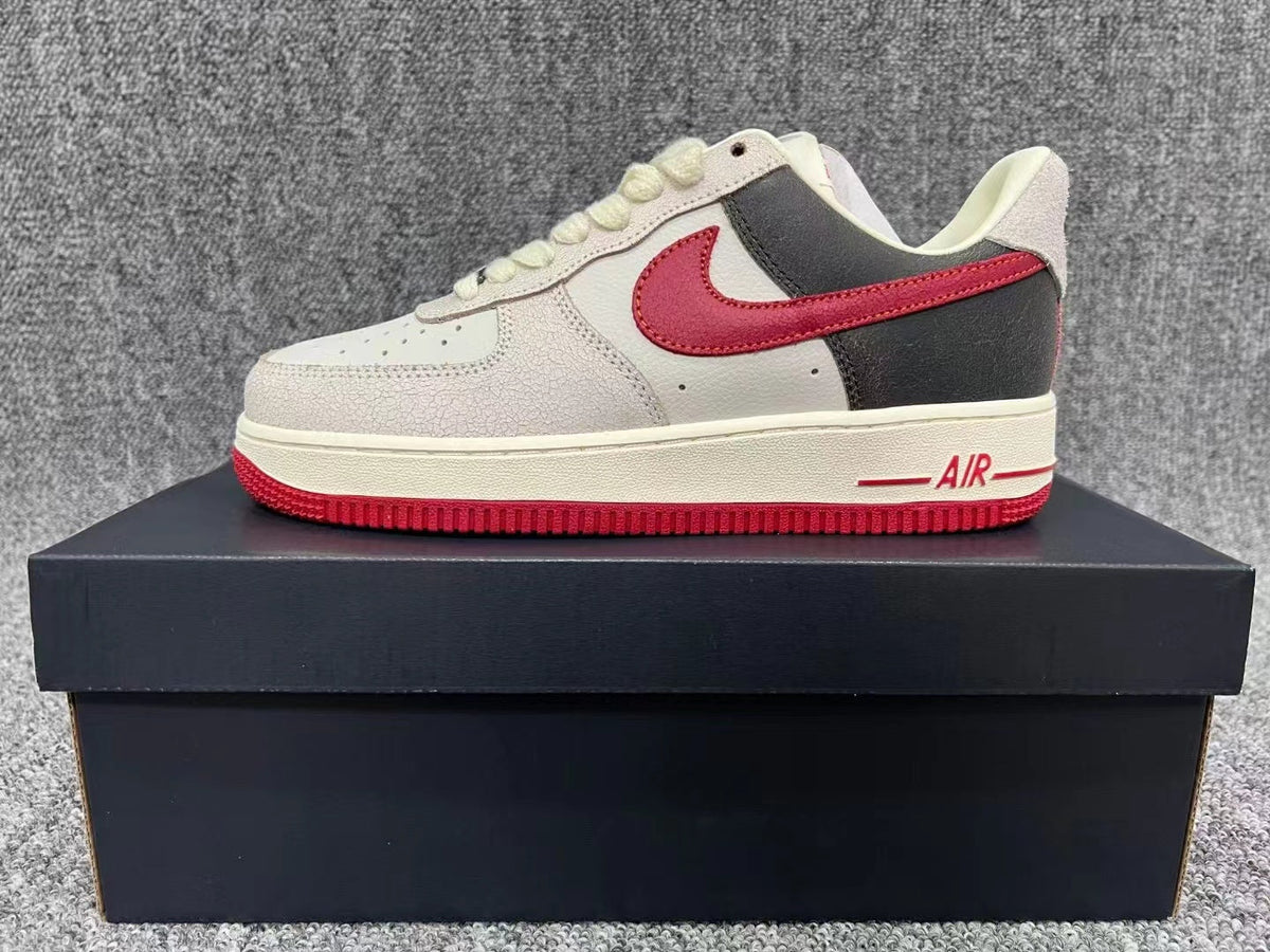 Nike Air Force 1 Low FQ8743-121 White Red Sneakers