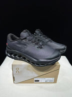 On Cloudsurfer Trail 2 Waterproof Trail Running Shoes, Black