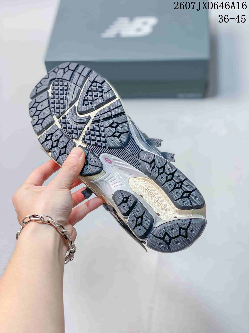 New Balance 1906A Gray Mesh Lifestyle Sneakers